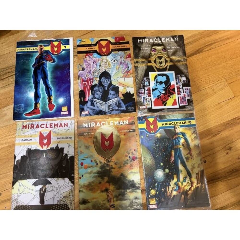 Miracle Man Book#1 A dream of flying Book#2,#2 Book#4#3-6 Golden Age VF